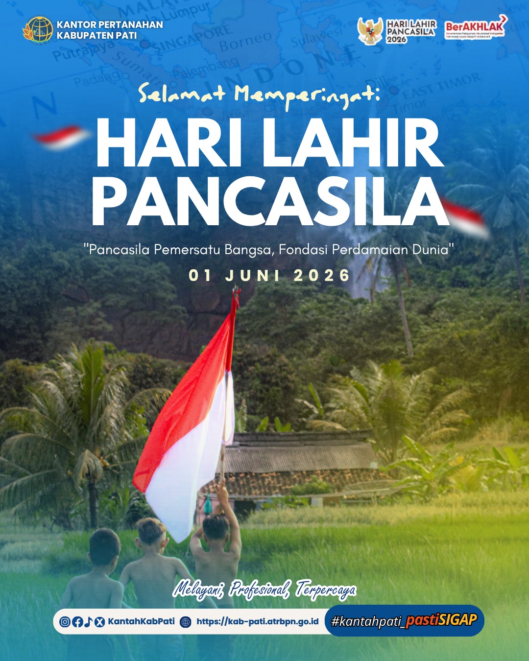 🇮🇩 Selamat Memperingati Hari Lahir Pancasila1 Juni 2026