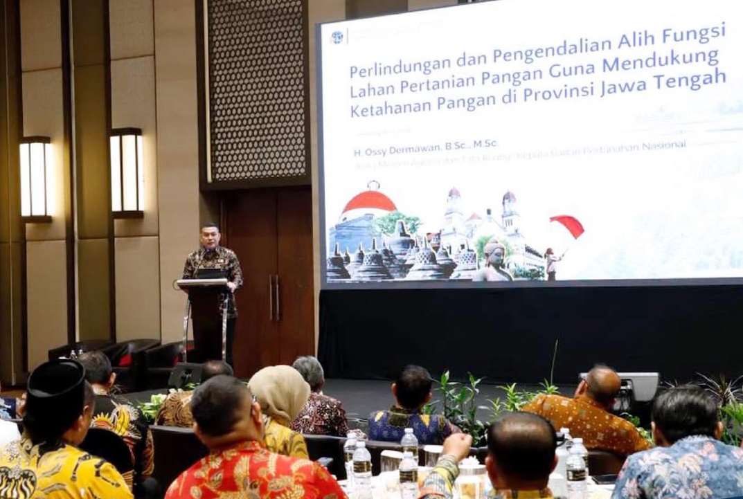 Wamen ATR/Waka BPN Ossy Dermawan, Ajak Pemerintah Daerah Terus Dorong Percepatan LP2B sebagai Fondasi Swasembada Pangan Nasional