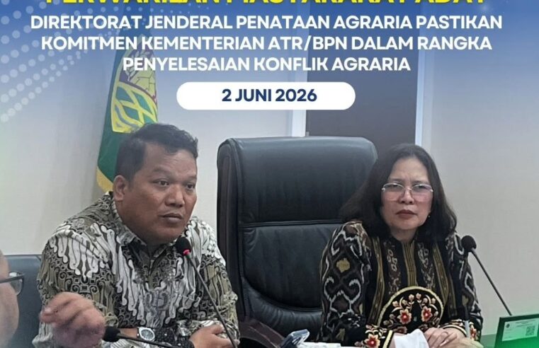 Ditjen Pentag mewadahi aspirasi masyarakat dalam bentuk audiensi terkait konflik agraria di Kabupaten Paser