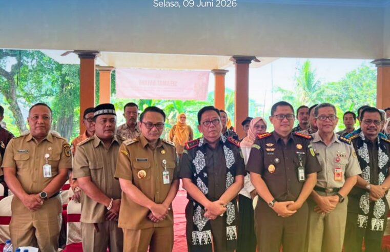 Penyerahan Sertipikat Aset Desa Ketanggan, Kantor Pertanahan Kabupaten Pati Hadiri Undangan Kejaksaan Negeri Pati