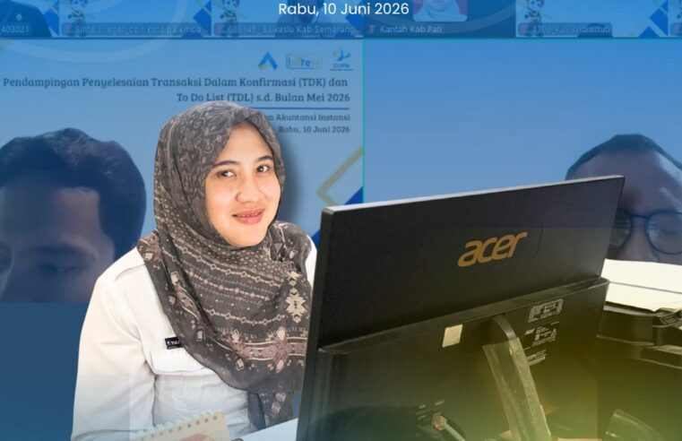 Staff Subbagian Tata Usaha Kantor Pertanahan Kabupaten Pati Ikuti Bimbingan Sistem Akuntansi Instansi (Bima Sakti)