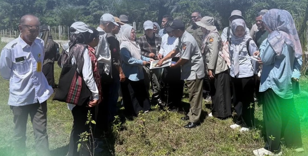 Direktorat Jenderal Penataan Agraria melalui Direktorat Penatagunaan Tanah melaksanakan Kegiatan Verifikasi dan Validasi (Verval) Data Lahan Baku Sawah (LBS) di Provinsi Riau (3-5 Juni 2026)