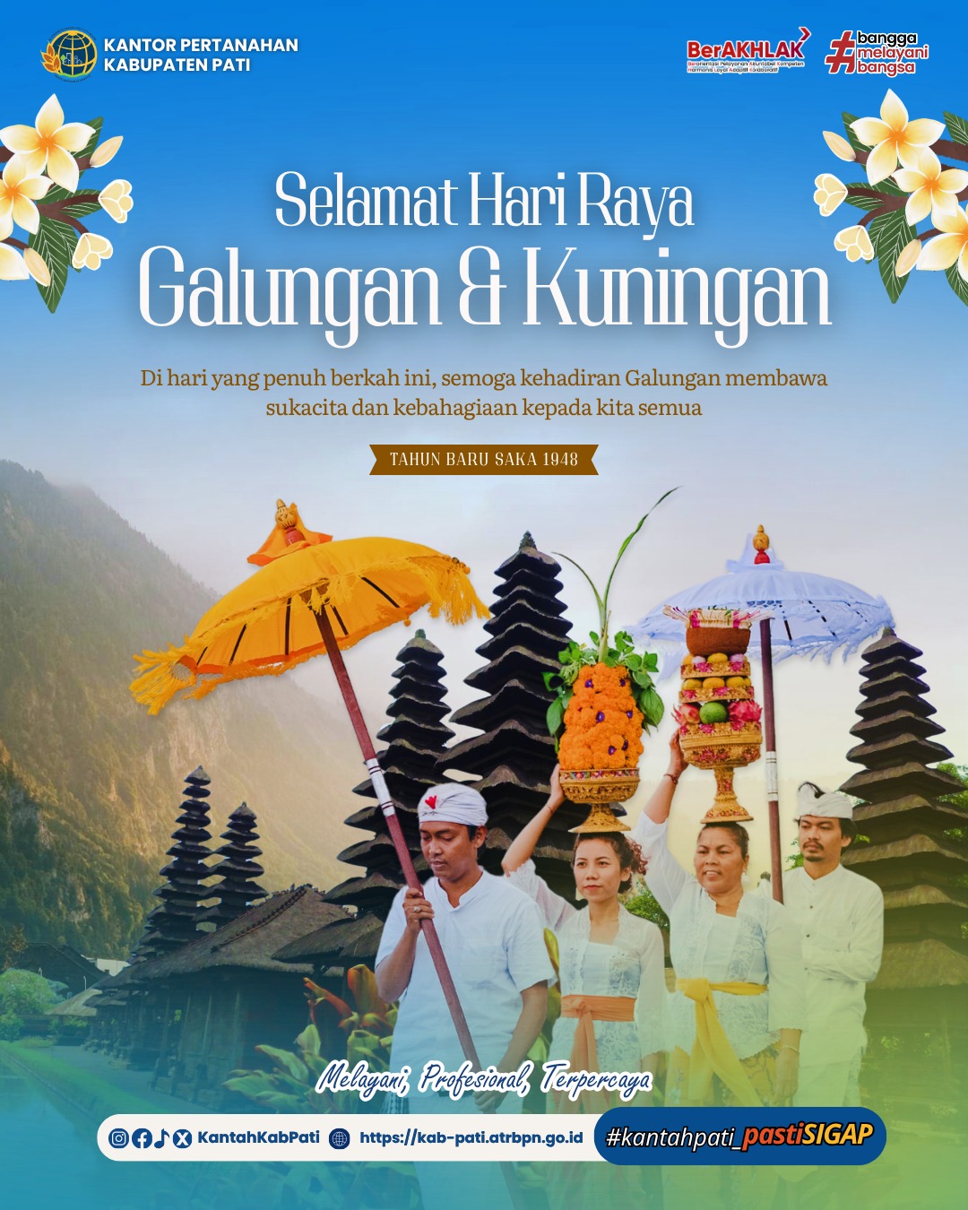 🙏✨ Selamat Hari Raya Galungan dan Kuningan 2026 ✨🙏