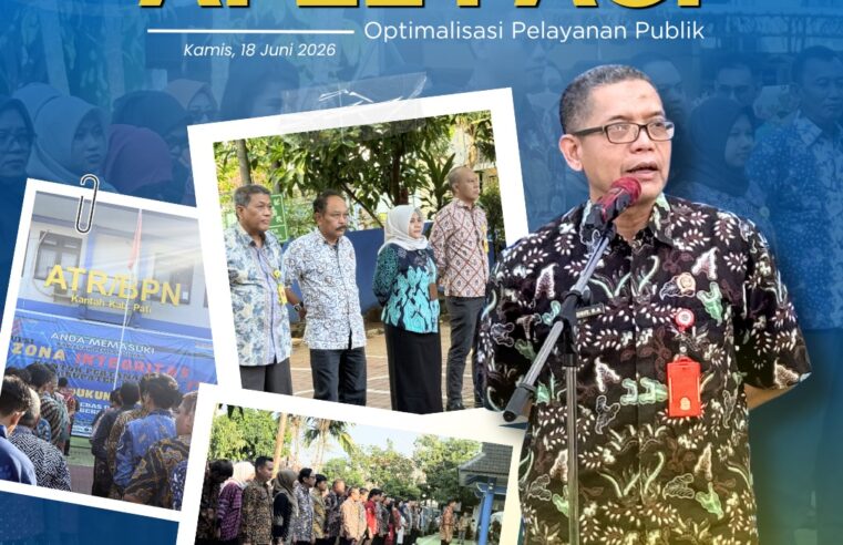 Apel Pagi Kantor Pertanahan Kabupaten Pati: Penguatan Transformasi Layanan Elektronik dan Optimalisasi Pelayanan Publik