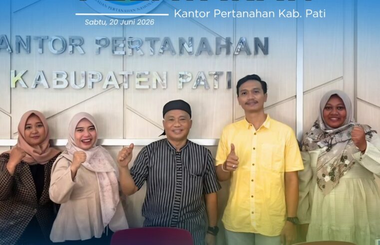 Pelataran Kantor Pertanahan Kabupaten Pati, 20 Juni 2026