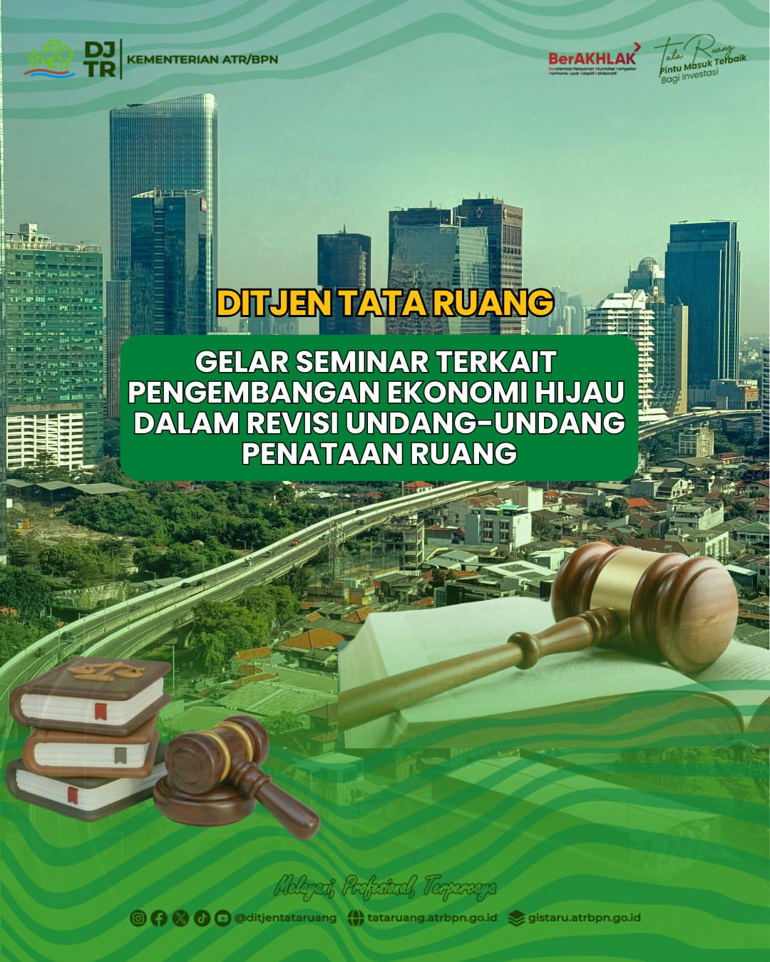 KEMENTERIAN ATR/BPN DORONG REVISI UU PENATAAN RUANG GUNA JAWAB TANTANGAN PEMBANGUNAN MASA DEPAN