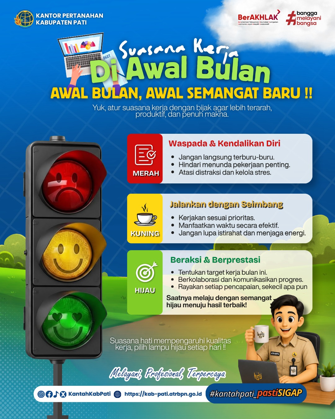 🚦 Awal Bulan, Awal Semangat Baru!