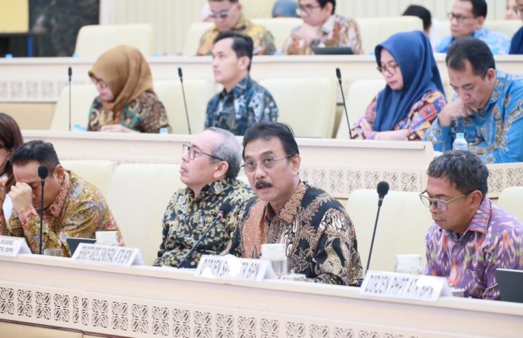 RDP dengan Komisi II DPR RI, Sekjen ATR/BPN Laporkan Capaian Pelaksanaan Tujuh Layanan Prioritas