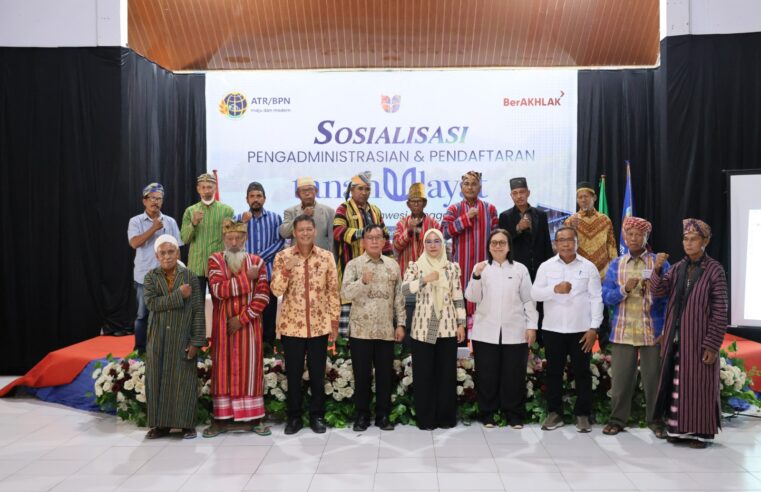 Sosialisasi Pengadministrasian dan Pendaftaran Tanah Ulayat, Bekali Masyarakat Hukum Adat Buton Selatan Soal Tahapan Sertipikasi