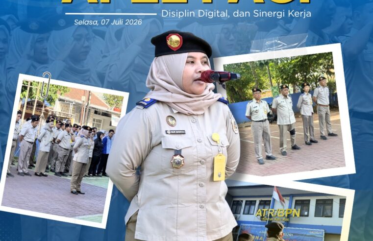 Apel Pagi Kantor Pertanahan Kabupaten Pati Tekankan Penguatan Pelayanan, Disiplin Digital, dan Sinergi Kerja