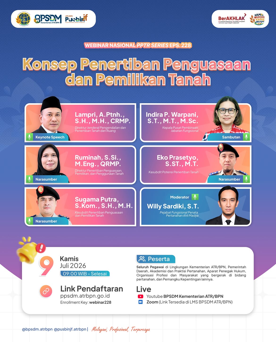 Penguasaan dan pemilikan tanah yang tidak sesuai dengan ketentuan peraturan perundang- undangan dapat menimbulkan berbagai permasalahan, seperti sengketa pertanahan, tumpang tindih penguasaan, ketidakpastian hukum, hingga terhambatnya pemanfaatan tanah secara optimal bagi masyarakat
