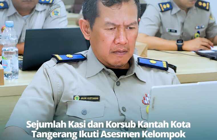 Dalam rangka penyusunan manajemen talenta dan penyiapan kader pemimpin yang kompeten di lingkungan instansi, sejumlah Kepala Seksi (Kasi) dan Koordinator Substansi (Korsub) dari Kantor Pertanahan (Kantah) Kota Tangerang mengikuti Ujian Seleksi Kelompok Rencana Suksesi (KRS) Jabatan Administrator Tahun 2026.