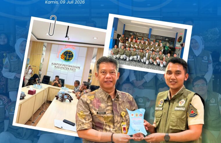 Kepala Kantor Pertanahan Kabupaten Pati Lepas Taruna STPN, Apresiasi Dedikasi Selama KKNP-PTLP