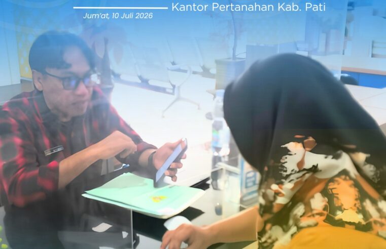 Kantor Pertanahan Kabupaten Pati terus berkomitmen meningkatkan kualitas pelayanan kepada masyarakat melalui penyediaan layanan pertanahan di Loket Mall Pelayanan Publik (MPP) Kabupaten Pati