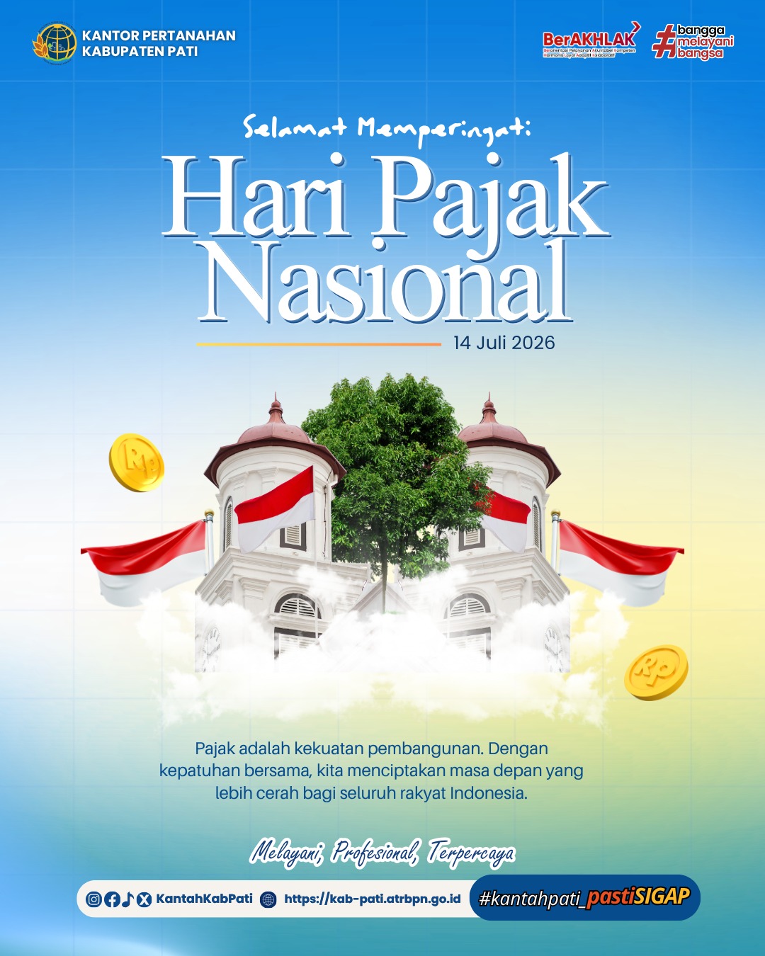 Selamat Memperingati Hari Pajak Nasional 14 Juli 2026