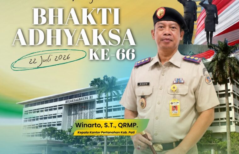 Selamat Memperingati Hari Bhakti Adhyaksa ke-66