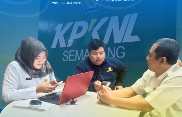 Kantor Pertanahan Kabupaten Pati Laksanakan Konsultasi Terkait Penghapusan Barang Milik Negara di KPKNL Semarang