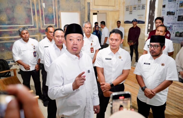 Menteri Nusron Tinjau Kantah Kabupaten Aceh Tamiang Pascabencana Hidrometeorologi Sumatera 2025