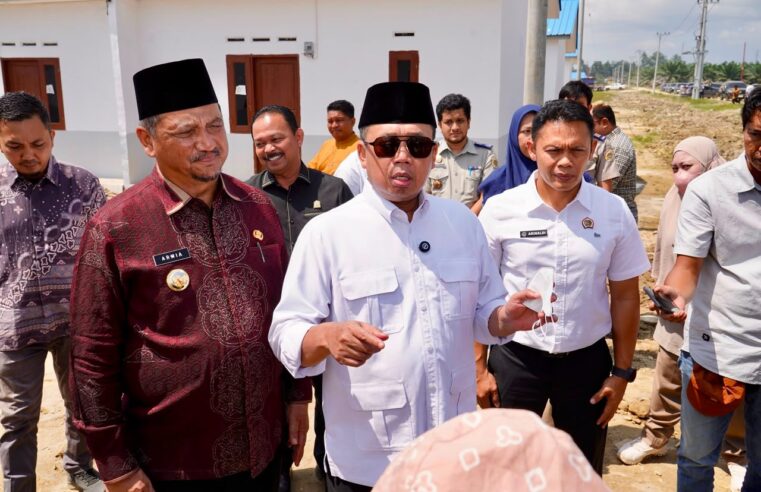 Tinjau Lokasi Huntap bagi Korban Bencana Aceh Tamiang, Menteri Nusron Pastikan Lahan 100% Siap Digunakan