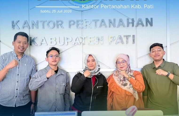 Kantor Pertanahan Kabupaten Pati kembali menghadirkan inovasi pelayanan publik melalui program PELATARAN
