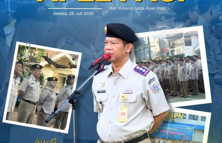Kepala Kantor Pertanahan Kabupaten Pati Tekankan Integritas dan Kinerja pada Apel Pagi