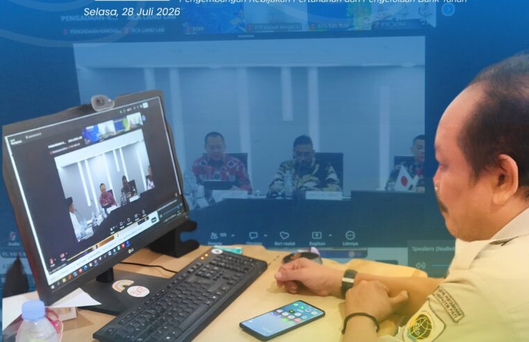 Kepala Seksi Pengadaan Tanah dan Pengembangan Kantor Pertanahan Kabupaten Pati Ikuti JCC 2nd Meeting Pengembangan Kebijakan Pertanahan dan Pengelolaan Bank Tanah
