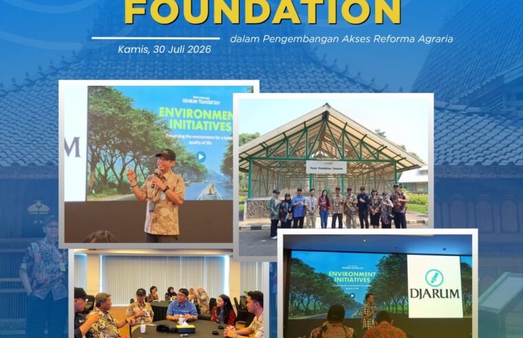 Kantor Pertanahan Kabupaten Pati Gandeng Djarum Foundation dalam Pengembangan Akses Reforma Agraria