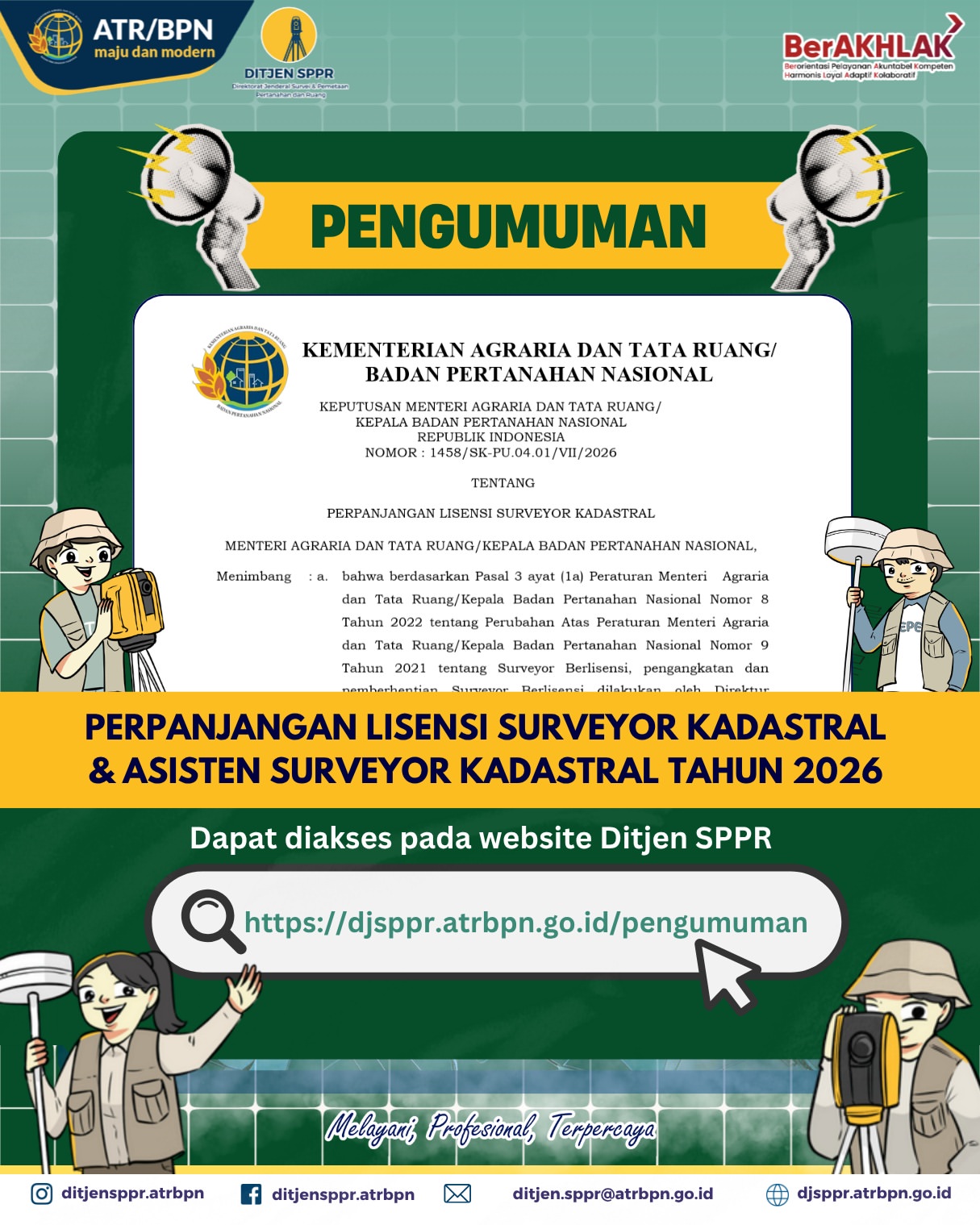 📢 Mimin ada pengumuman penting nih, simak informasi di bawah ini ya 👇