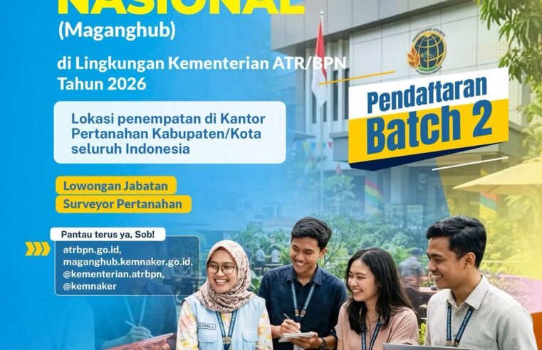 Halo #SobATRBPN! Kamu mau cari pengalaman kerja sekaligus upgrade skill langsung di Kementerian ATR/BPN? Ini saatnya!