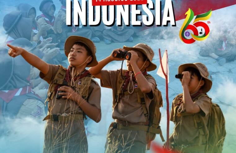 Selamat Memperingati Hari Pramuka ke-65 🇮🇩 14 Agustus 2026
