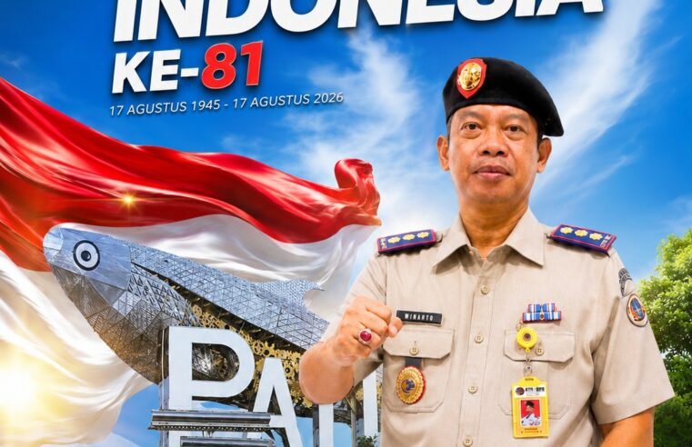 Kepala Kantor Pertanahan Kabupaten Pati Mengucapkan 🇮🇩 DIRGAHAYU REPUBLIK INDONESIA KE-81