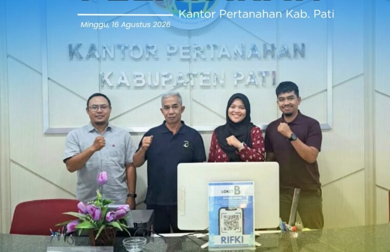 Kantor Pertanahan Kabupaten Pati kembali menghadirkan inovasi pelayanan publik melalui program PELATARAN