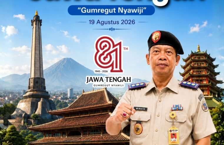 Selamat Hari Jadi ke-81 Provinsi Jawa Tengah!