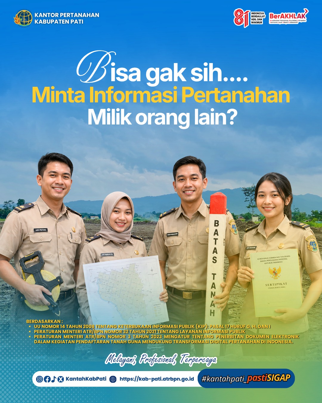 BISA NGGAK SIH MINTA INFORMASI TANAH MILIK ORANG LAIN?
