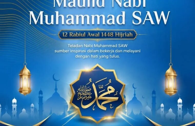 Selamat Memperingati Maulid Nabi Muhammad SAW 🌙✨