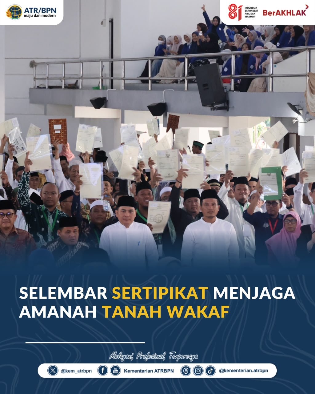 Sekjen ATR/BPN Jelaskan Tiga Transformasi untuk Percepat Layanan Pertanahan kepada Masyarakat