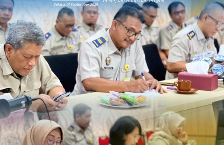 Kantor Pertanahan Kabupaten Pati menggelar Rapat Evaluasi Mingguan Pekerjaan Rutin dan Proyek (REMPEYEK)