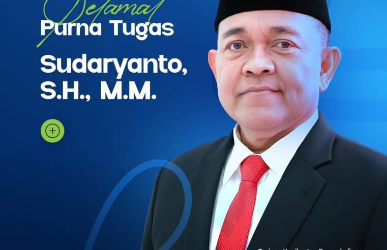 Selamat purna tugas Bapak Sudaryanto, Sekretaris Direktorat Penetapan Hak dan Pendaftaran Tanah
