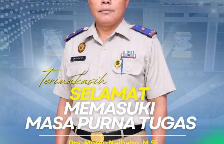 Segenap jajaran Direktorat Jenderal Penataan Agraria menyampaikan selamat memasuki masa purna tugas kepada Bapak Drs. Moren Naibaho, M.Si.