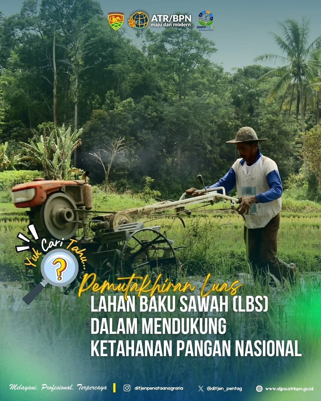 🌾 Mengenal Pemutakhiran Luas Lahan Baku Sawah (LBS) Dalam Mendukung Ketahanan Pangan Nasional 🌾