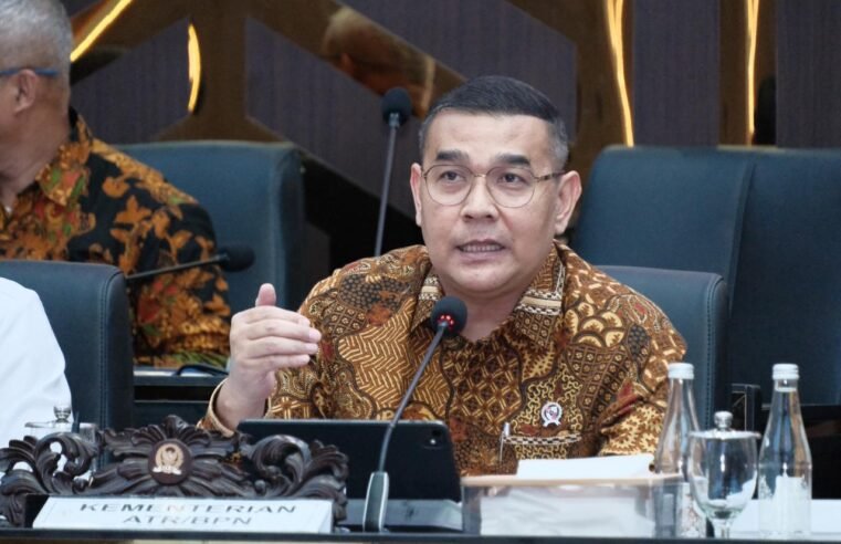 Wamen Ossy Rapat Kerja Bersama Baleg DPR RI Bahas Penyusunan RUU Reforma Agraria