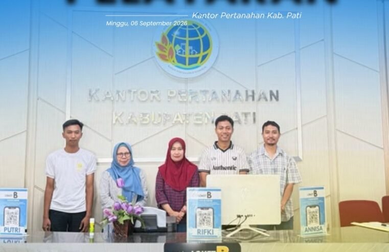 Kantor Pertanahan Kabupaten Pati kembali menghadirkan inovasi pelayanan publik melalui program PELATARAN