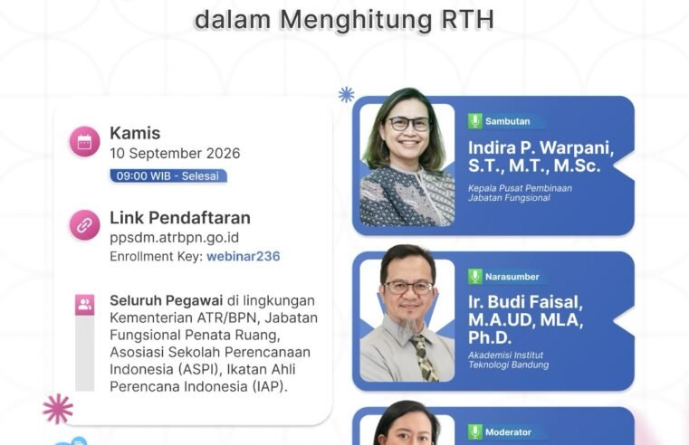 RTH bukan hanya tentang ruang hijau, tapi bagaimana keberadaannya dapat mendukung kawasan yang lebih nyaman dan berkelanjutan. 🌿💧
