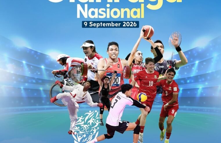 Segenap jajaran Kementerian ATR/BPN Mengucapkan Selamat Hari Olahraga Nasional 2026.