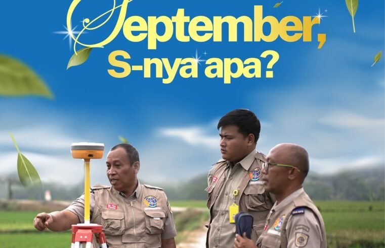 Halo #SobATRBPN!September, huruf S-nya apa, ya? Tentu saja Siapkan berkas untuk Layanan Pengukuran Terjadwal!