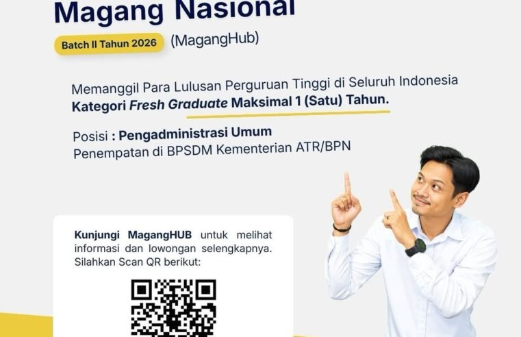 Hai #SobatBPSDMSaatnya Talenta Muda Berkarya di BPSDM Kementerian ATR/BPN!Kabar baik untuk kamu, Lulusan Perguruan Tinggi di Seluruh Indonesia 🎓✨