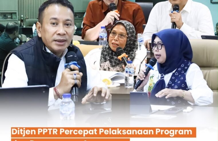 SobatPPTR, Direktorat Jenderal Pengendalian dan Penertiban Tanah dan Ruang (PPTR) Kementerian ATR/BPN mempercepat pelaksanaan program dan penyerapan anggaran hingga akhir Tahun Anggaran 2026.