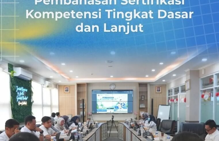 Jakarta-Perkuat SDM Melalui Sertifikasi Kompetensi Berjenjang, Ditjen PTPP gelar Rapat Pembahasan Sertifikasi Kompetensi Tingkat Dasar dan Lanjut.