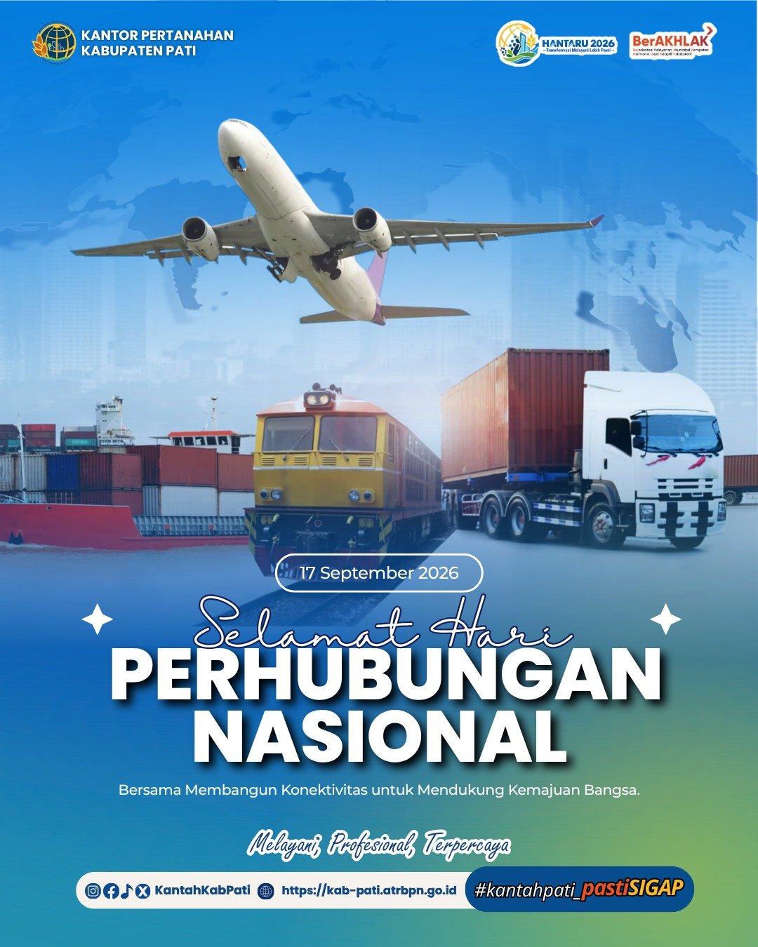 🚆✈️ Selamat Hari Perhubungan Nasional 2026!