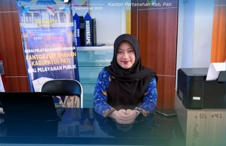 Kantor Pertanahan Kabupaten Pati terus berkomitmen meningkatkan kualitas pelayanan kepada masyarakat melalui penyediaan layanan pertanahan di Loket Mall Pelayanan Publik (MPP) Kabupaten Pati